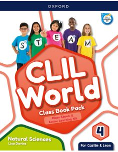 Clil World Natural Sciences 4. Class Book (Castile & Leon)