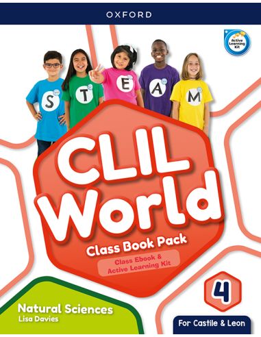 Clil World Natural Sciences 4. Class Book (Castile & Leon)
