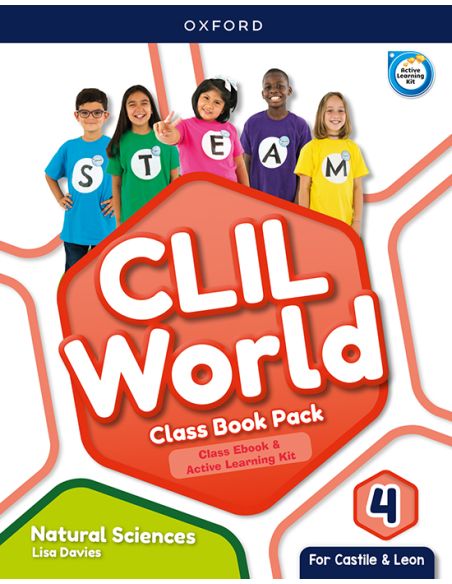 Clil World Natural Sciences 4. Class Book (Castile & Leon)