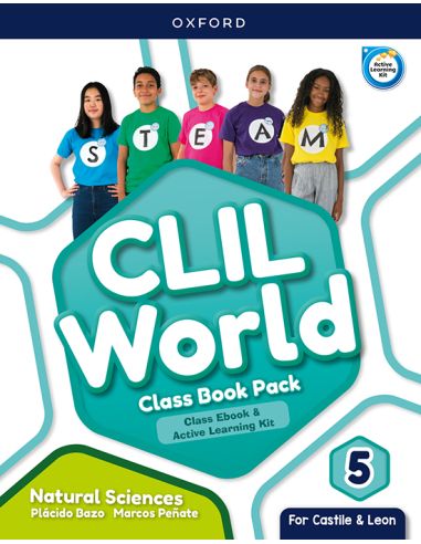 Clil World Natural Sciences 5. Class Book (Castile & Leon)