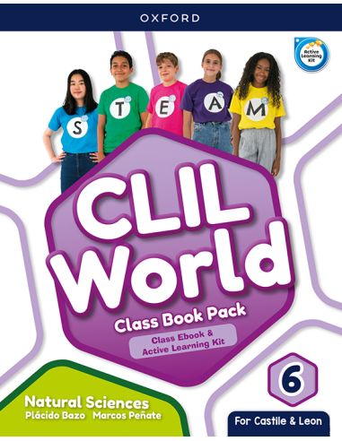 Clil World Natural Sciences 6. Class Book (Castile & Leon)