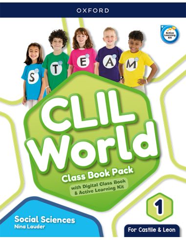 Clil World Social Sciences 1. Class Book (Castile & Leon)