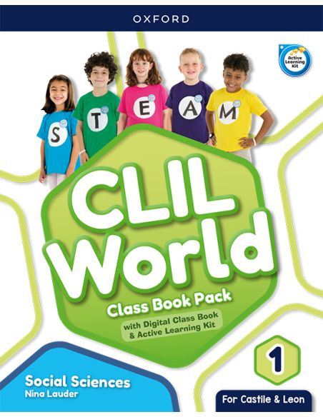 Clil World Social Sciences 1. Class Book (Castile & Leon)
