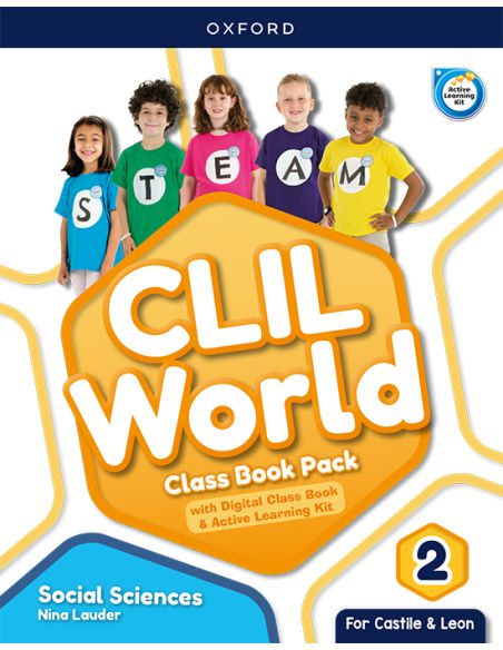 Clil World Social Sciences 2. Class Book (Castile & Leon)