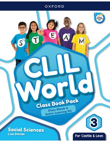 Clil World Social Sciences 3. Class Book (Castile & Leon)