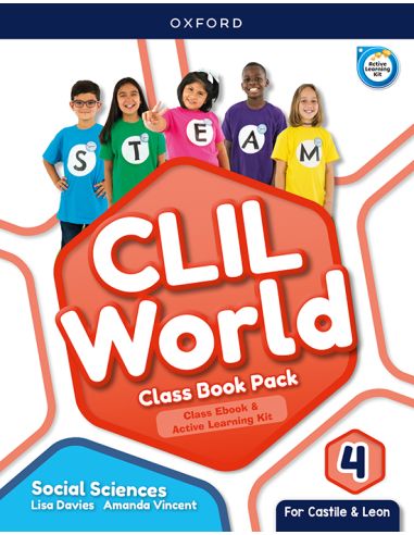 Clil World Social Sciences 4. Class Book (Castile & Leon)