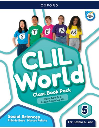 Clil World Social Sciences 5. Class Book (Castile & Leon)