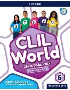 Clil World Social Sciences 6. Class Book (Castile & Leon)