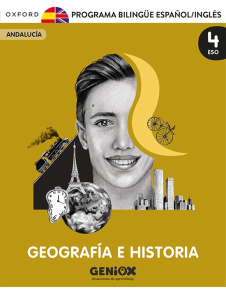 Geografía E Historia 4º Eso. Pack Programa Bilingüe. Geniox Situaciones De Aprendizaje (Andalucía)