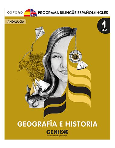 Geografía E Historia 1º Eso. Pack Programa Bilingüe. Geniox Situaciones De Aprendizaje (Andalucía)