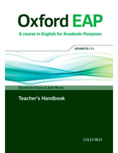 Oxford English For Academic Purposes Advanced. Teacher'S Book & Dvd Pack