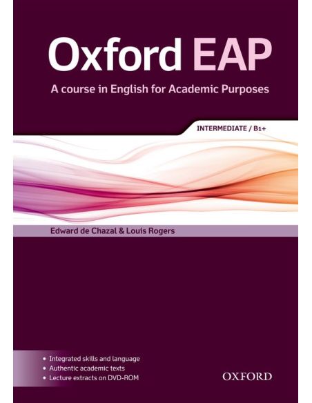Oxford English For Academic Purposes Intermediate. Student'S Book + Dvd Pack