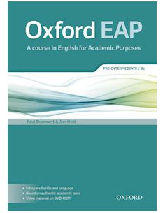 Oxford English For Academic Purposes Pre-Intermediate. Student'S Book + Dvd Pack