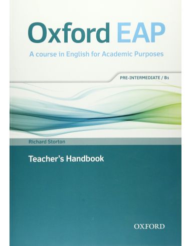 Oxford English For Academic Purposes Pre-Intermediate. Teacher'S Book And Dvd Pack