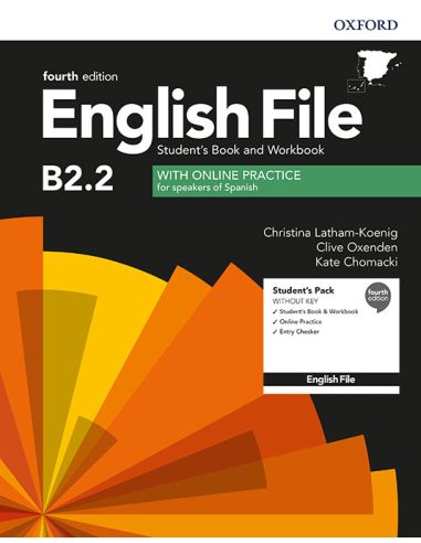 English File 4Th Edition B2.2. Student'S Book And Workbook Without Key Pack