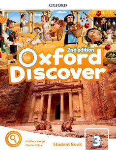 Oxford Discover 3 Class Book With App Pack 2Nd Edition
