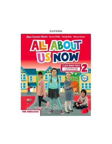 All About Us Now 2. Class Book. Andalusian Edition