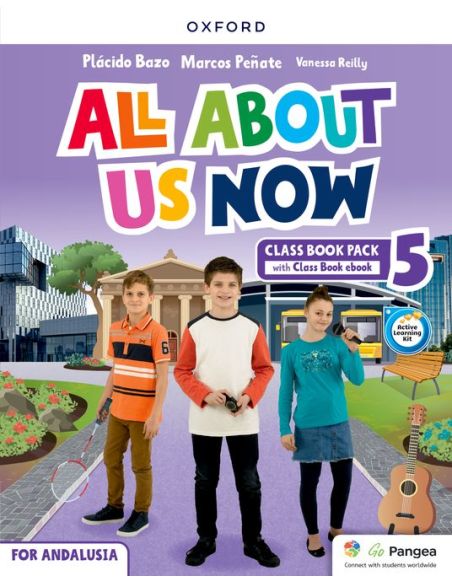 All About Us Now 5. Class Book. Andalusian Edition