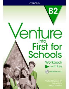 Venture Into First Workbook With Key