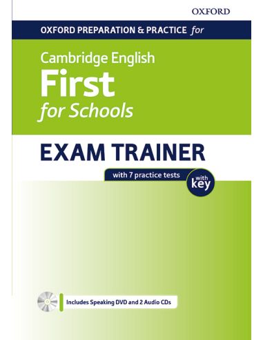Cambridge English First For Schools Student'S Book With Key Pack