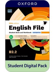 English File 5Th Edition B2.2. Student'S Book And Workbook And Digital Without Key Pack