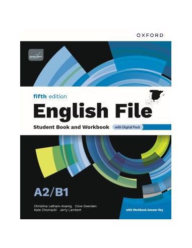 English File 5Th Edition A2/B1. Student'S Book And Workbook And Digital With Key Pack