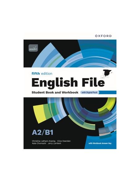 English File 5Th Edition A2/B1. Student'S Book And Workbook And Digital With Key Pack