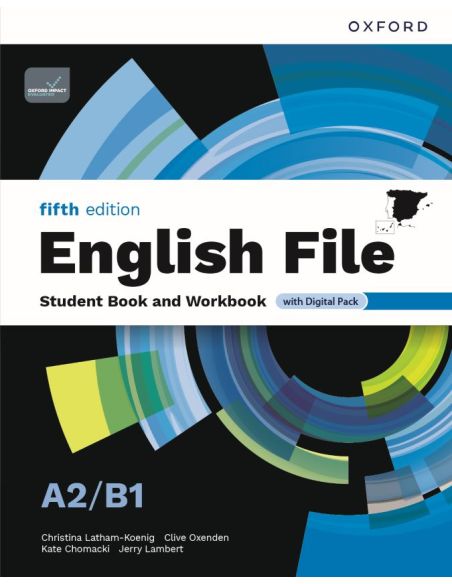 English File 5Th Edition A2/B1. Student'S Book And Workbook And Digital Without Key Pack