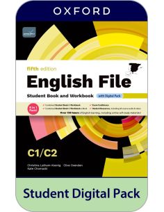 English File 5Th Edition C1-C2. Student'S Book And Workbook And Digital Without Key Pack