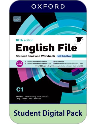 English File 5Th Edition C1. Student'S Book And Workbook And Digital Without Key Pack