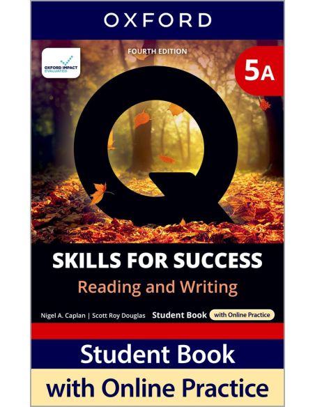 Q Skills For Success (4Th Edition). Reading & Writing 5. Split Student'S Book Pack Part A