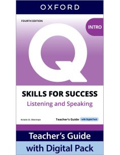 Q Skills For Success (4Th Edition) Listening & Speaking Introductory: Teacher'S Book Pack