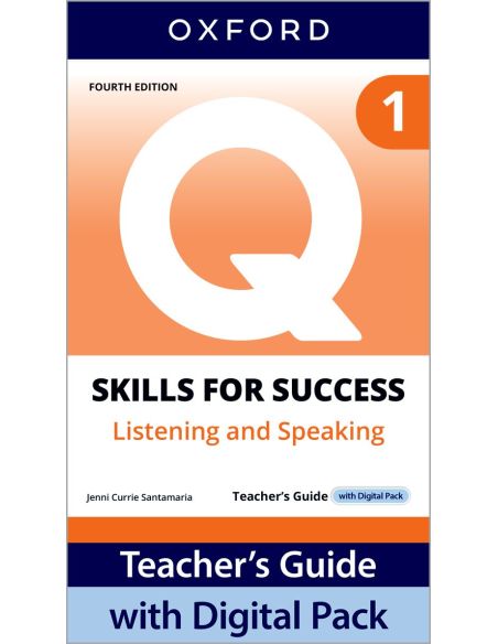Q Skills For Success (4Th Edition) Listening & Speaking 1: Teacher'S Book Pack