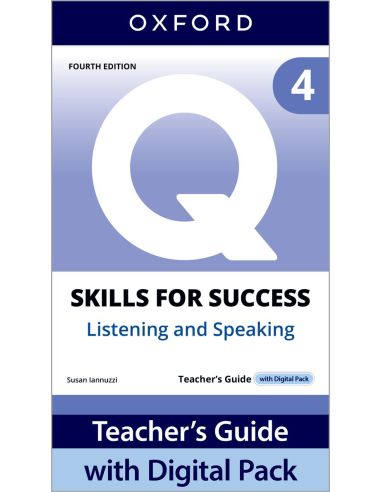 Q Skills For Success (4Th Edition) Listening & Speaking 4: Teacher'S Book Pack