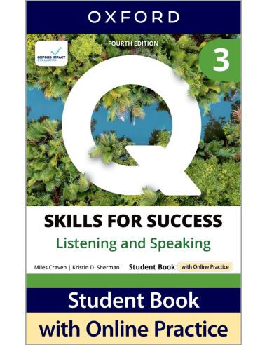 Q Skills For Success (4Th Edition). Listening & Speaking 3. Student'S Book Pack