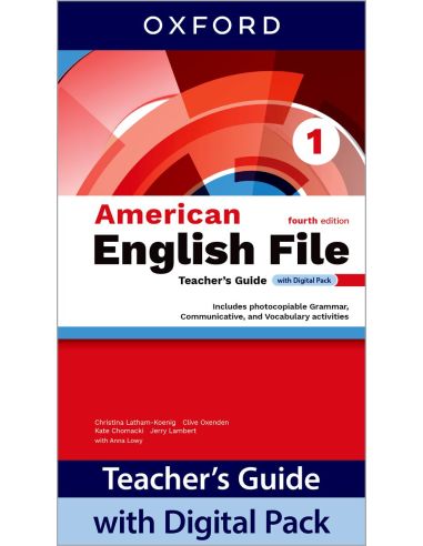 American English File 4Th Edition 1. Teacher'S Book Pack