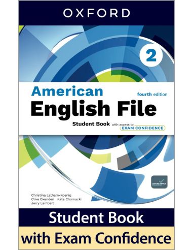 American English File 4Th Edition 2. Student'S Book With Access To Skills Confidence
