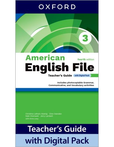 American English File 4Th Edition 3. Teacher'S Book Pack