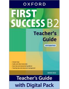 First Success. B2. Teacher Book With Digital Pack