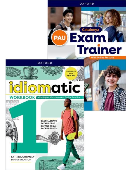 Idiomatic 1 Workbook + Exam Trainer Catalan