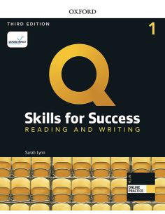 Q Skills For Success (3Rd Edition). Reading & Writing 1. Student'S Book Pack