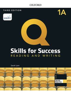 Q Skills For Success (3Rd Edition). Reading & Writing 1. Split Student'S Book Pack Part A