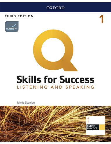Q Skills For Success (3Rd Edition). Listening & Speaking 1. Student'S Book Pack