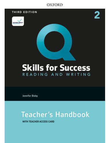 Q Skills For Success (3Rd Edition) Reading & Writing 2. Teacher'S Book Pack