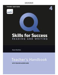 Q Skills For Success (3Rd Edition) Reading & Writing 4. Teacher'S Book Pack