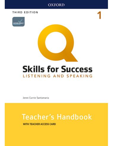 Q Skills For Success (3Rd Edition) Listening & Speaking Introductory: Teacher'S Book Pack