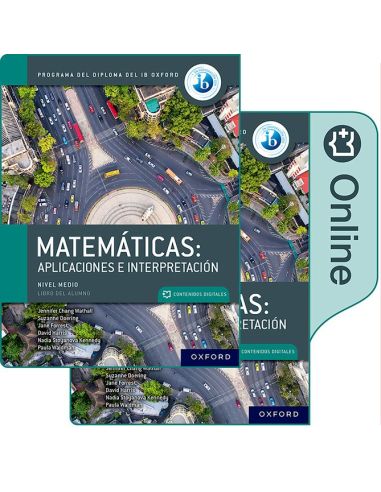 New Dp Matemáticas: Aplicaciones E Interpretaciones, Nivel Medio, Paquete De Libro Impreso Y Digital.