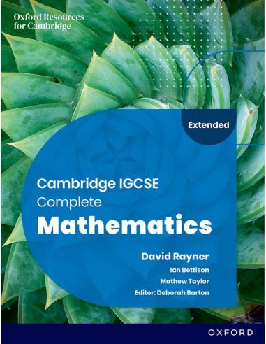 New Cambridge Igcse Complete Mathematics Extended: Student Book (Sixth Edition)