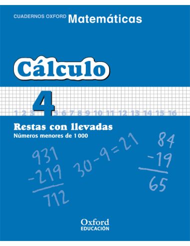 Matemáticas Primaria Cuadernos De Cálculo 4
