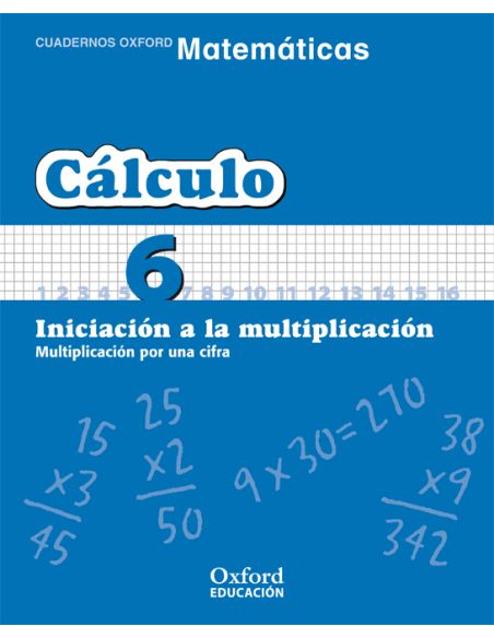 Matemáticas Primaria Cuadernos De Cálculo 6